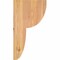Ekena Millwork Crestline Smooth Corbel, Western Red Cedar, 5 1/2"W x 10"D x 18"H COR06X10X18CRE00SWR - alternate 2